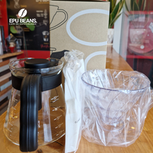 Cargar imagen en el visor de la galería, KIT V60 COFFEE SERVER 02 HARIO