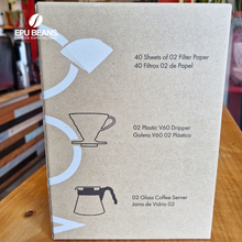 Cargar imagen en el visor de la galería, KIT V60 COFFEE SERVER 02 HARIO