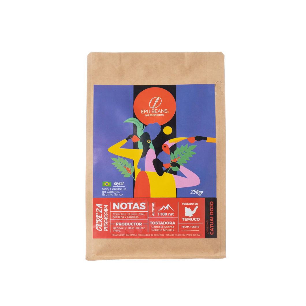 Catuaí Rojo 1 Kg, Molido, Cereza Descascada